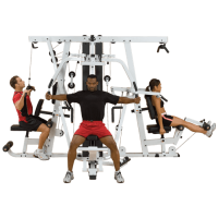 Професионален комбиниран уред Body-Solid Leg Press EXM4000S