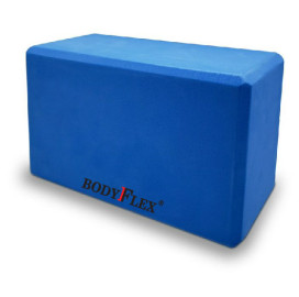 Йога блок Bodyflex 23x15x7.5cм, син width=