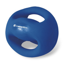 Медицинска топка Insportline Grab Me 4 кг., с ръкохватки width=