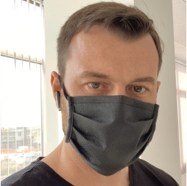 Предпазни маски за лице, многократни, двупластови, 10бр. width=