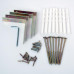 Шведска стена Insportline Wall Bars 245 x 90 см, лакирана width=
