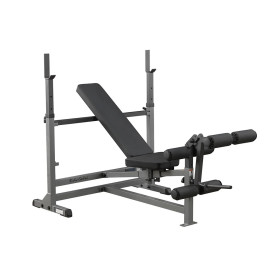 Многофункционална Пейка | Лежанка Body-Solid GDIB46LB, черна, профи width=