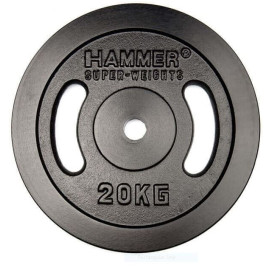 Диск Hammer 20 кг, метален width=