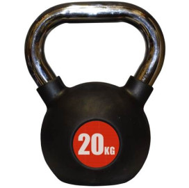 Пудовка 20 кг с гумирано покритие и хромирана ръкохватка width=