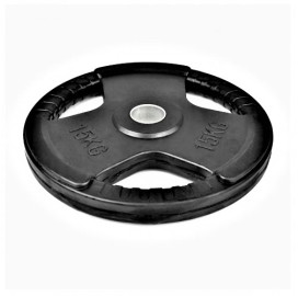 Гумиран диск Bodyflex Ф50, 15 кг, със захват width=
