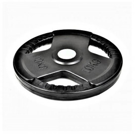 Гумиран диск Bodyflex Ф50, 10 кг, със захват width=