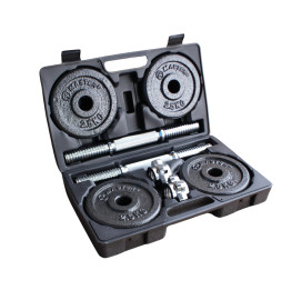 Комплект дъмбели в куфар MASTER 2 x 10 кг width=