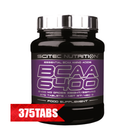 Аминокиселини Scitec BCAA 6400, 375 таблетки width=