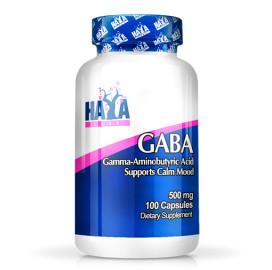 Аминокиселина Haya Labs Gaba 500 mg width=
