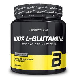 Аминокиселина BIOTECH USA 100% L-Glutamine, 500гр width=