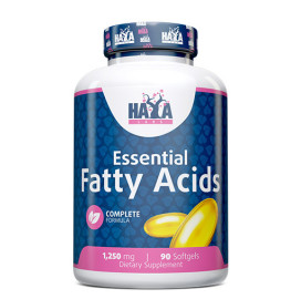 Аминокиселина HAYA LABS Essential Fatty Acids, 1250 мг., 90 гeл-ĸaпc. width=