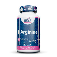 Аминокиселина Haya Labs L-Arginine 500mg