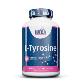 Аминокиселина Haya Labs L-Tyrosine 500mg width=