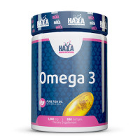 Аминокиселина HAYA LABS Omega 3 1000мг., 500 гeл-ĸaпcyли