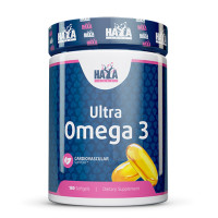 Аминокиселина HAYA LABS Ultra Omega 3, 180soft