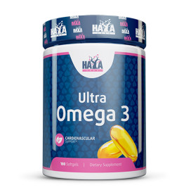 Аминокиселина HAYA LABS Ultra Omega 3, 180soft width=