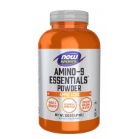 Аминокиселина NOW Essentials ™ Powder, 60 дози