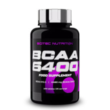 Аминокиселинa Scitec BCAA 6400, 125 таблетки