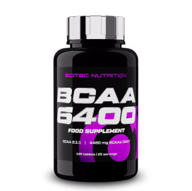 Аминокиселинa Scitec BCAA 6400, 125 таблетки width=