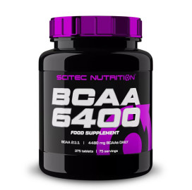Аминокиселини Scitec BCAA 6400, 375 таблетки width=