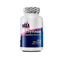 Аминокиселина Haya Labs L-Tyrosine 500mg width=