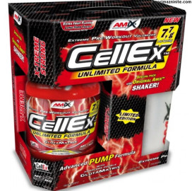 CellEx Unlimited Powder AMIX 1040г + Шейкър width=