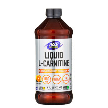 Фет бърнър NOW L-Carnitine Liquid /Citrus/ 1000мг., 473мл.