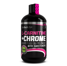 Фет бърнър Biotech USA Liquid L-Carnitine + Chrome width=