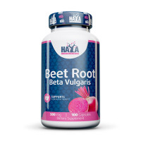 Стимулиращ хардкор - HAYA LABS Beet root /Beta Vulgaris 500мг/100 капс.