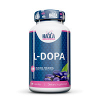 Стимулиращ хардкор HAYA LABS L-DOPA /Mucuna Pruriens Extract/, 90 капс.