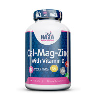 Витамини и минерали Haya Labs Calcium Magnesium & Zinc with Vitamin D