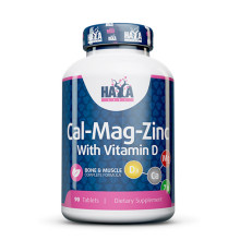 Витамини и минерали Haya Labs Calcium Magnesium & Zinc with Vitamin D