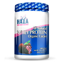 Суроватъчен протеин Haya Labs 100% All Natural Whey Protein / Organic Cacao