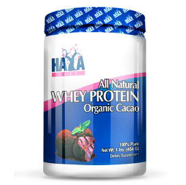 Суроватъчен протеин Haya Labs 100% All Natural Whey Protein / Organic Cacao width=