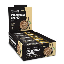 Протеинов бар SCITEC Choco Pro Bar Box, 20 x 50 g
