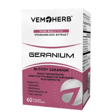 Geranium VEMOHERB, 60 капсули