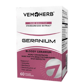 Geranium VEMOHERB, 60 капсули width=