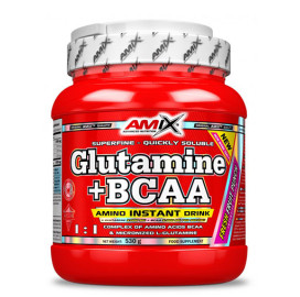 Аминокиселина Amix Glutamine + BCAA, 0.5кг width=