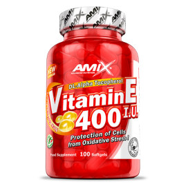 Витамин Е AMIX  400 IU, 100 капсули width=