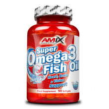 Рибено масло Amix Super Omega 3, 90 капсули