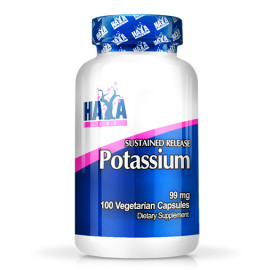 Минерал Haya Labs Sustained Release Potassium 99mg / Vcaps width=