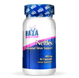 Витамини и минерали Haya Labs Nettles 400 мг., 60 капс. width=