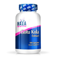 Витамини и минерали Haya Labs Gotu Kola Extract, 100 капс.