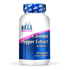 Витамин Haya Labs Cayenne Pepper Extract 40000 H.U. 100 капс. width=