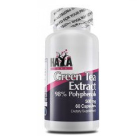 Витамини и минерали Haya Labs Green Tea Extract 500 мг., 60 капс. width=