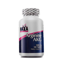 Аминокиселина HAYA LABS Arginine AKG 1000мг., 100 табл.