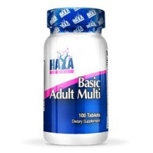 Витамини и минерали Haya Labs Basic Adult Multivitamin