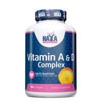 Витамин Haya Labs A & D Complex, 100 Soft