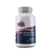 Аминокиселина HAYA LABS Ultra Omega 3, 90soft