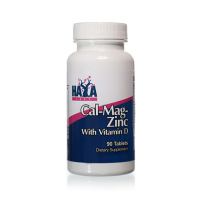 Витамини и минерали Haya Labs Calcium Magnesium & Zinc with Vitamin D